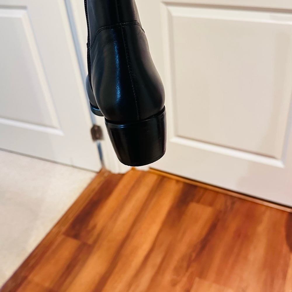 Vaneli Black Heeled Boots - Picture 6 of 15